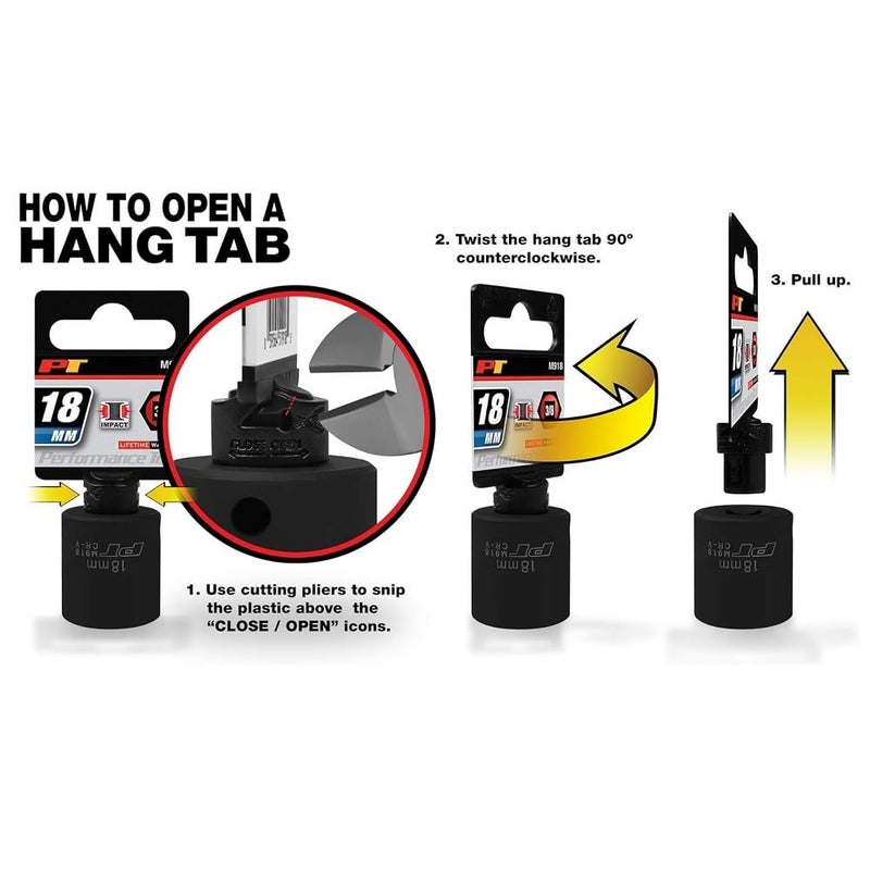 Performance Tool W34842 3/4-Inch Drive 12-Point Standard Socket 42mm - Image 3